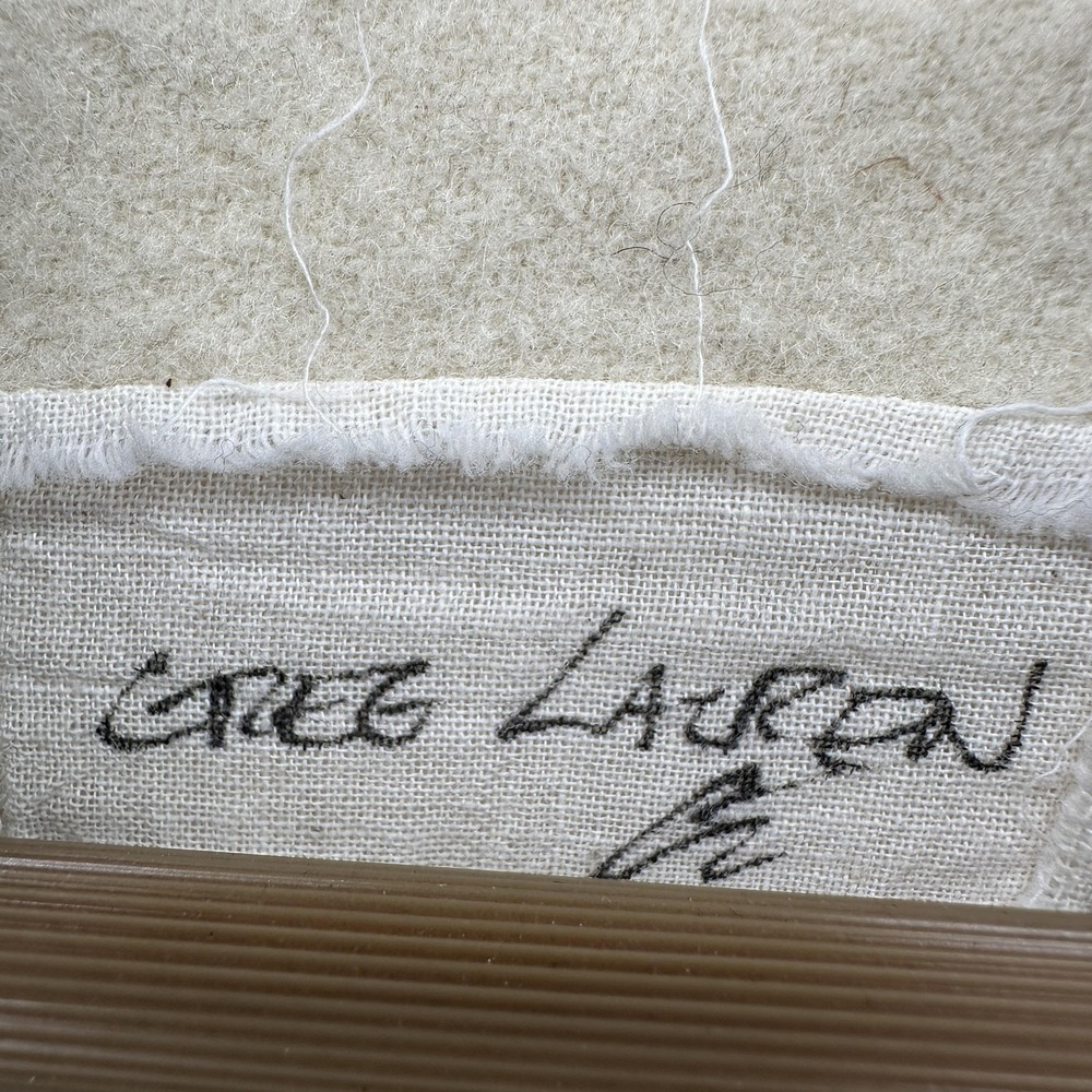 Greg Lauren US Navy Blanket GLJ Military Jacket Mens Large White Wool Denim USA - Picture 3 of 14